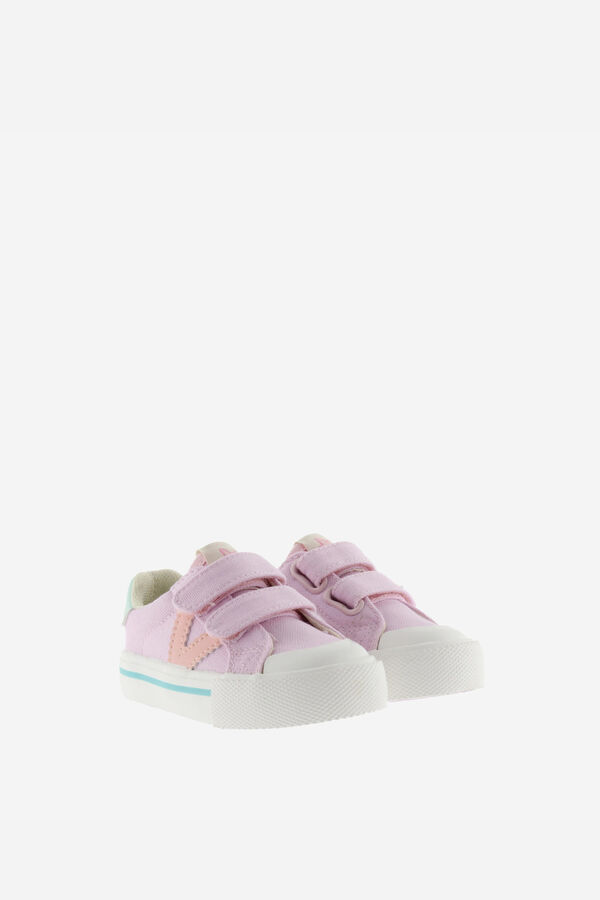 Victoria Zapatillas lona naranja