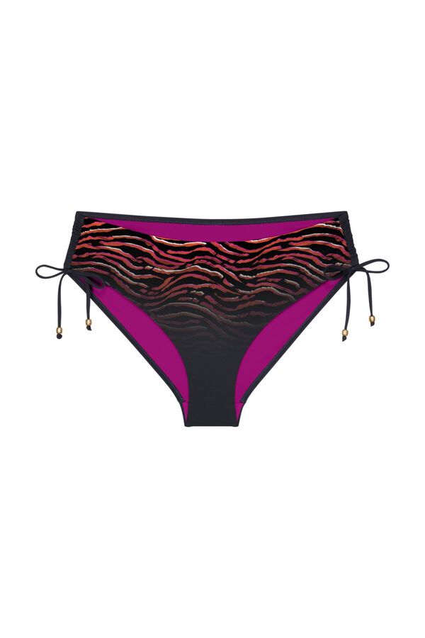 Triumph Braga bikini alta fruncido animal print estampado
