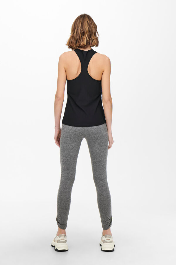 Only Play Camiseta entrenamiento sin mangas negro