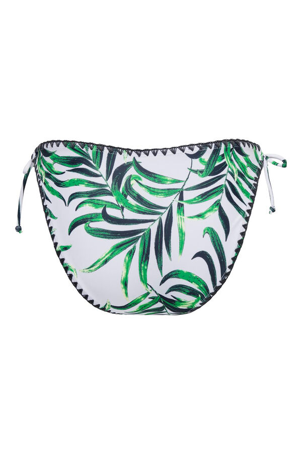 Only Cueca biqu&iacute;ni estampada branco