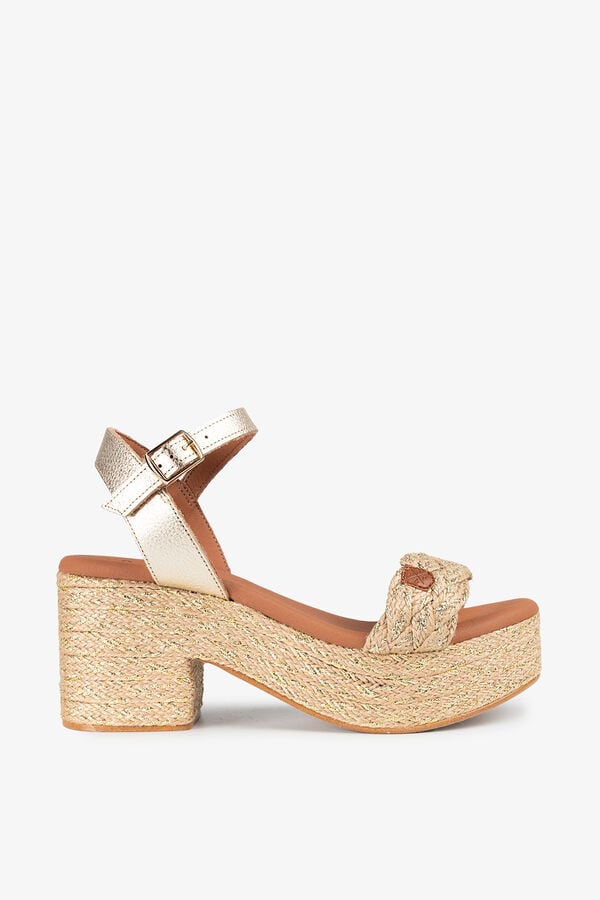 Popa Cunha de calcanhar estampado