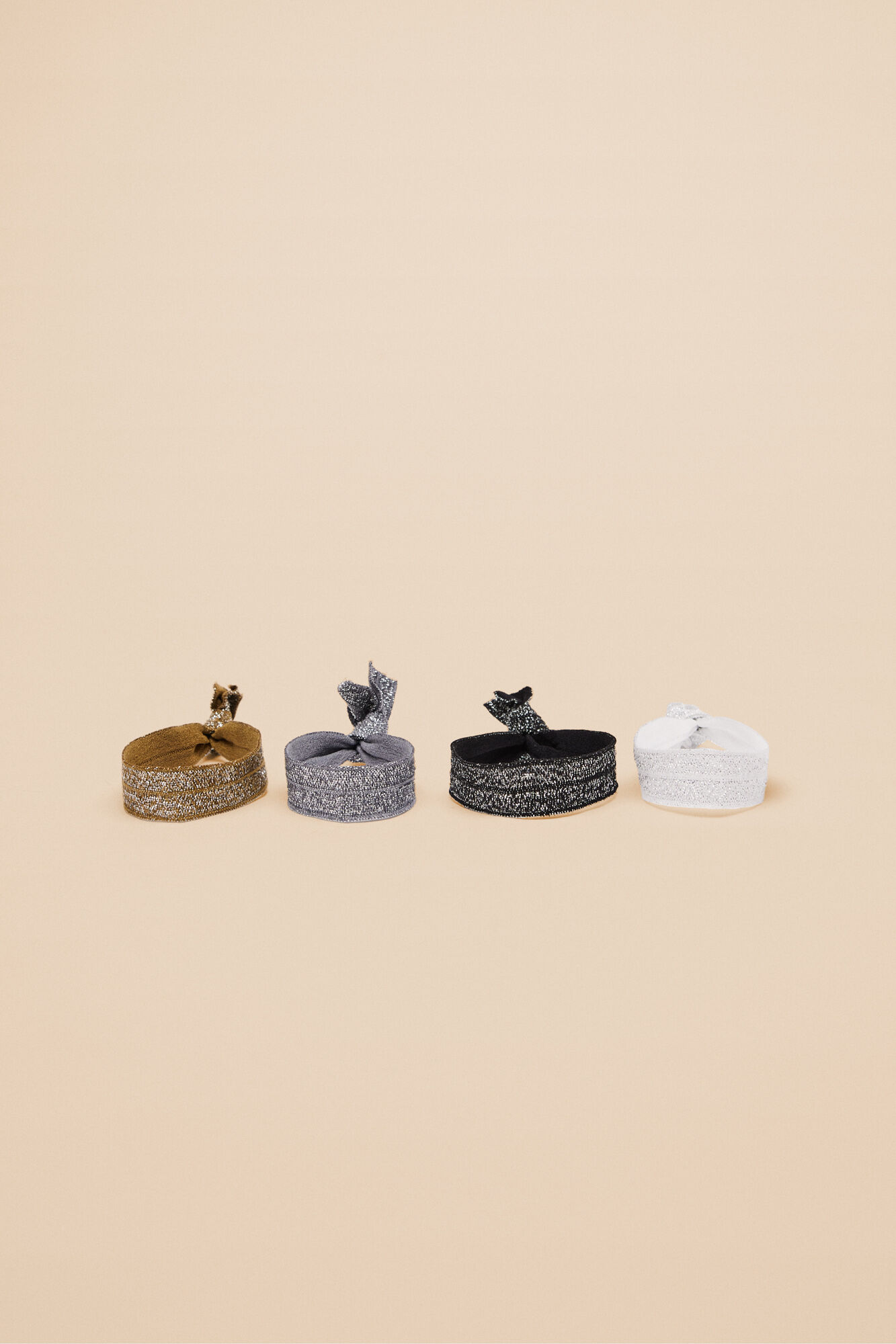 Women'secret Pack 5 el&aacute;sticos n&oacute; brilhantes 