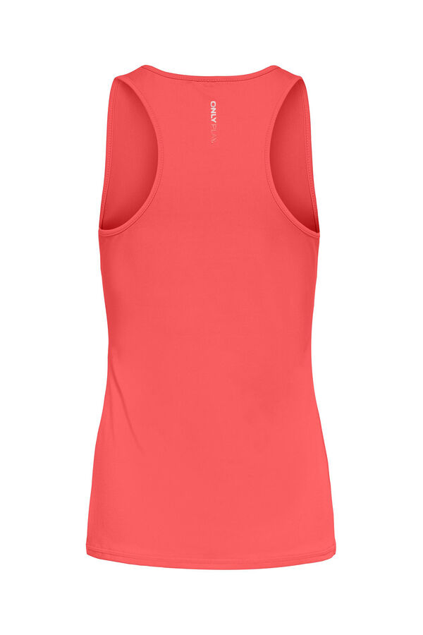 Only Play T-shirt treino sem mangas rosa