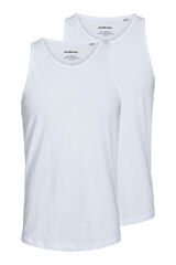 Jack & Jones Pack 2 camisetas regular fit blanco