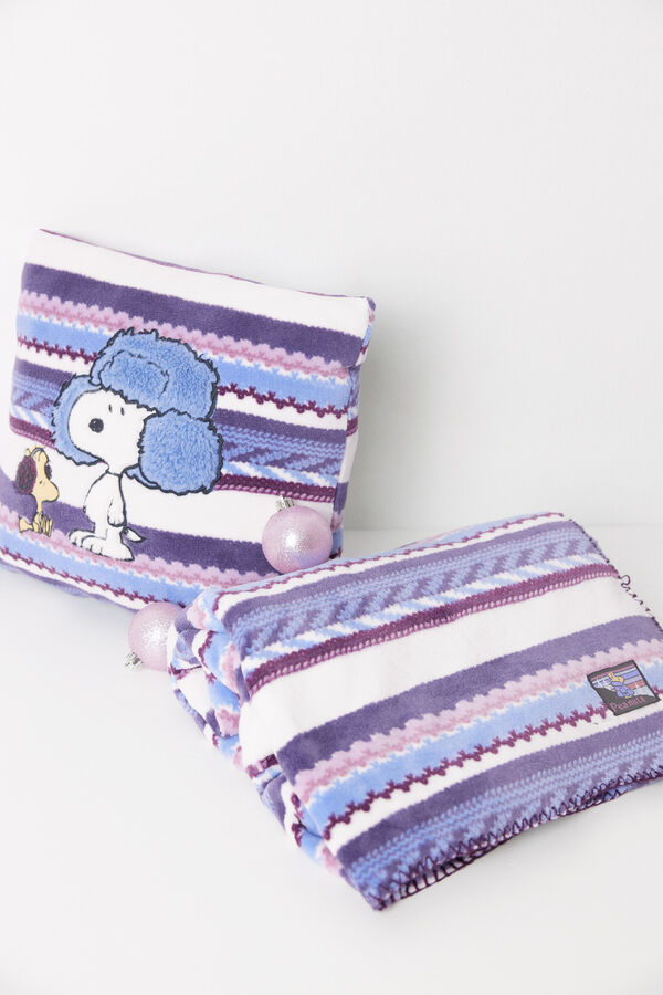 Women'secret Coj&iacute;n tacto suave &eacute;tnico Snoopy estampado