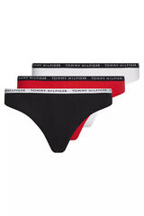 Tommy Jeans Conjunto de 3 tangas Recycled Essentials estampado