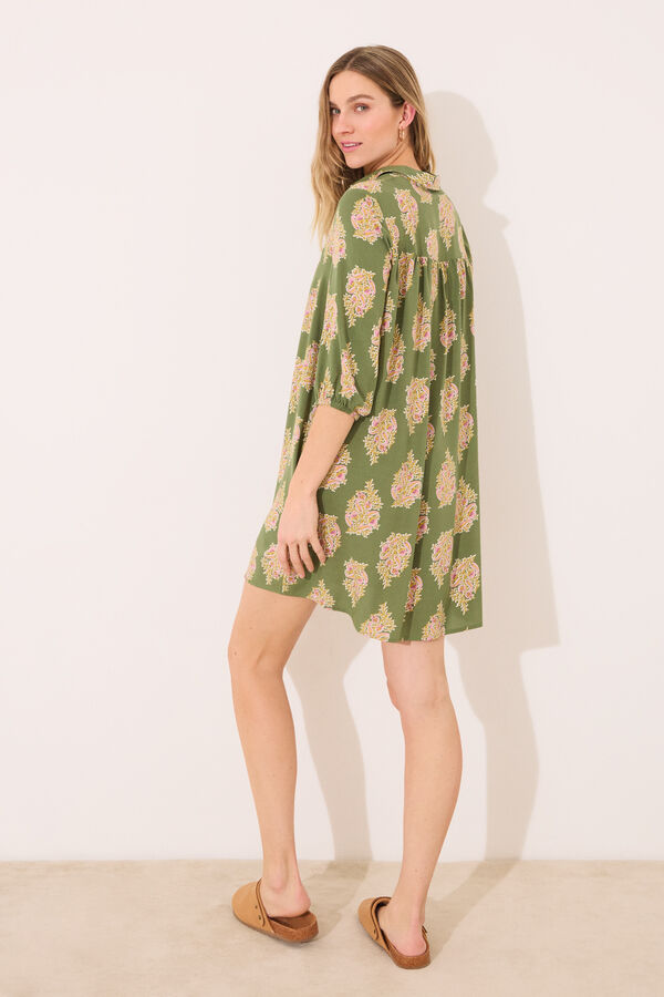 Women'secret Camisola de viscose com estampado integral estampado