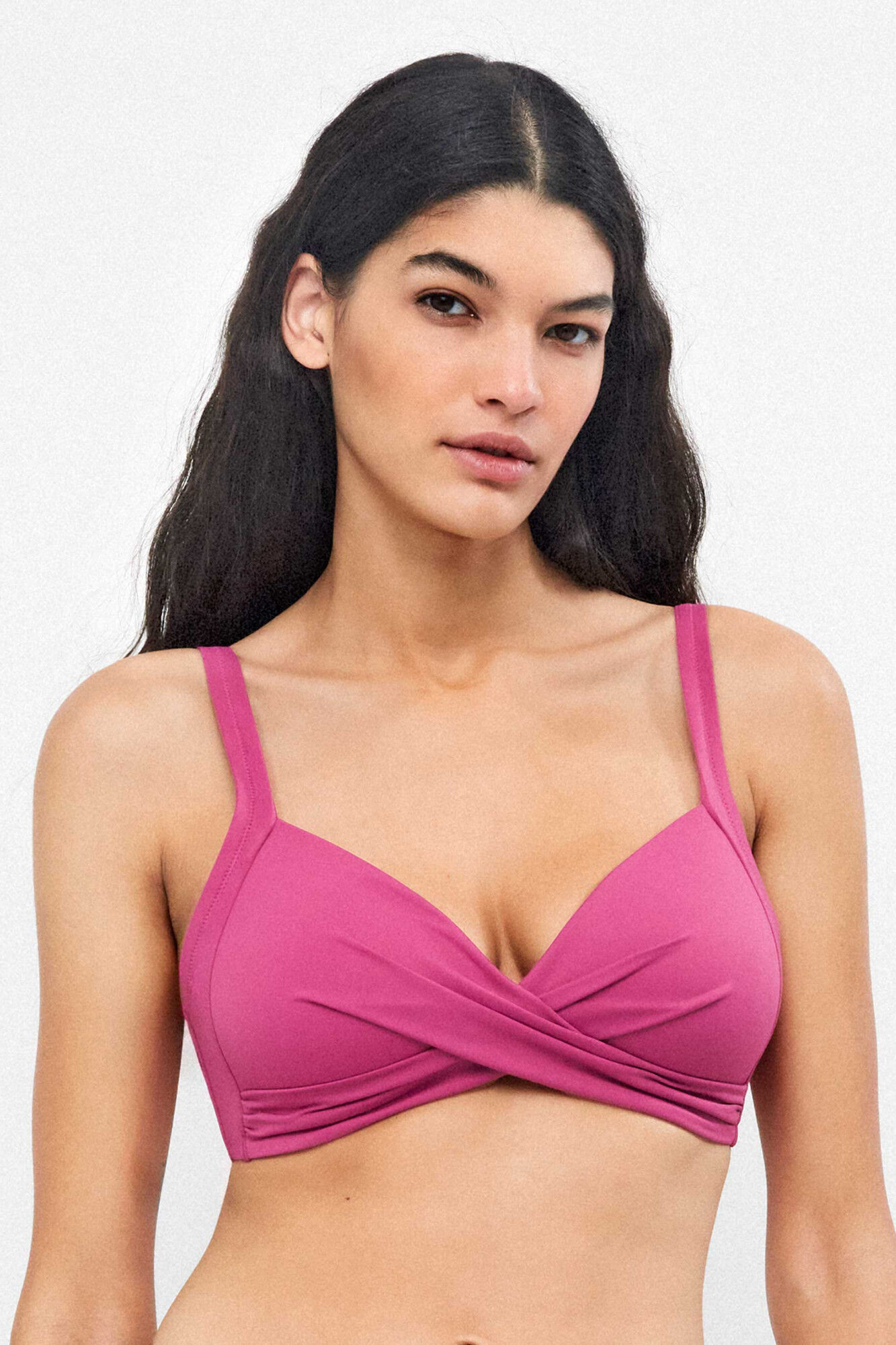 Gisela Top bikini cl&aacute;sico efecto cruzado