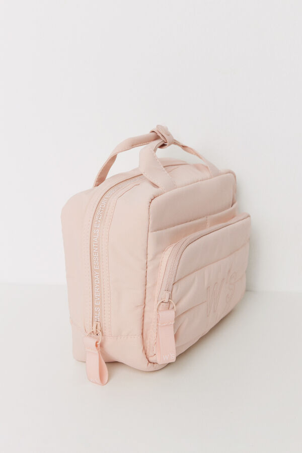 Women'secret Neceser grande acolchado rosa rosa