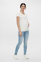 Jeans ajustados maternity, Ofertas em calças de mulher