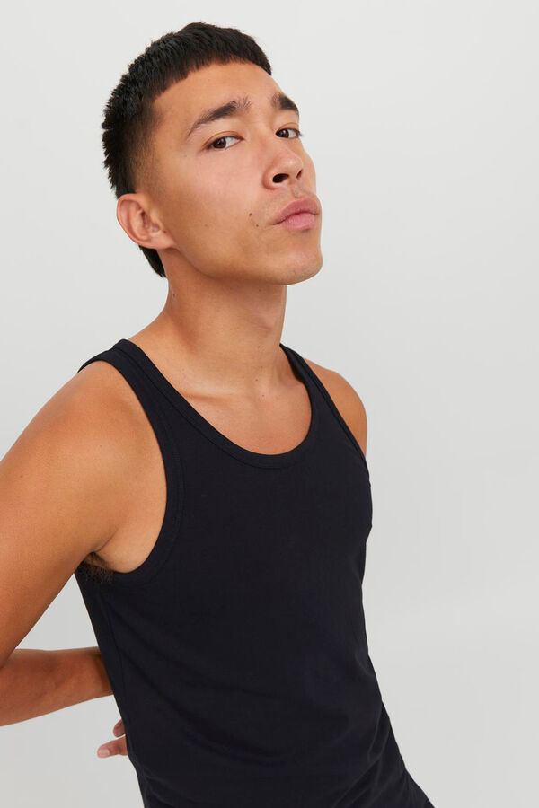 Jack & Jones Pacote de 2 camisetas mangas preto