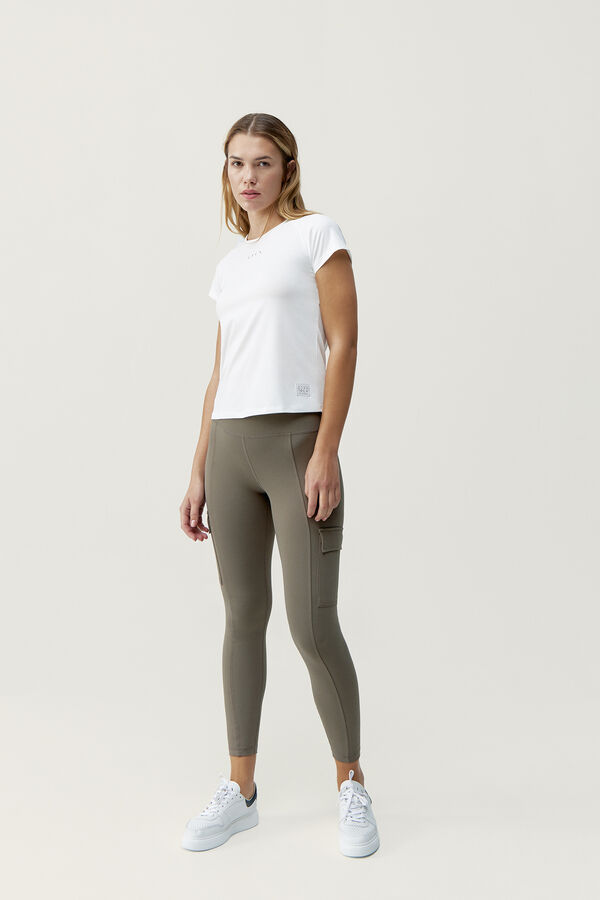 Born Living Yoga T-Shirt Tora Off White blanco