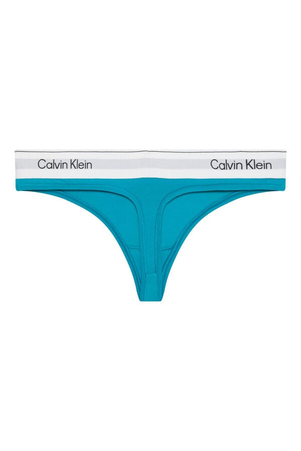 Calvin Klein Braga tanga individual azul