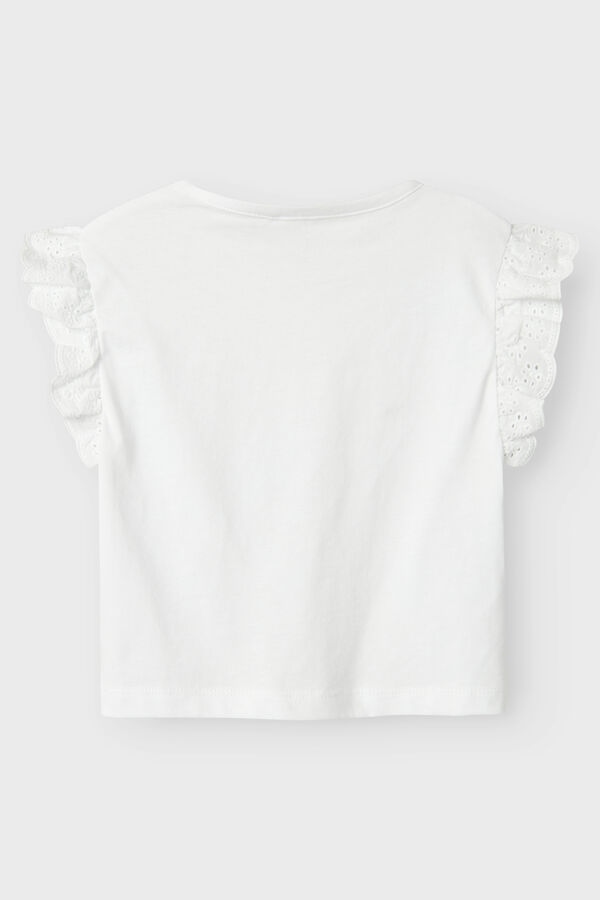 Name it Camiseta manga curta 100% algod&atilde;o branco