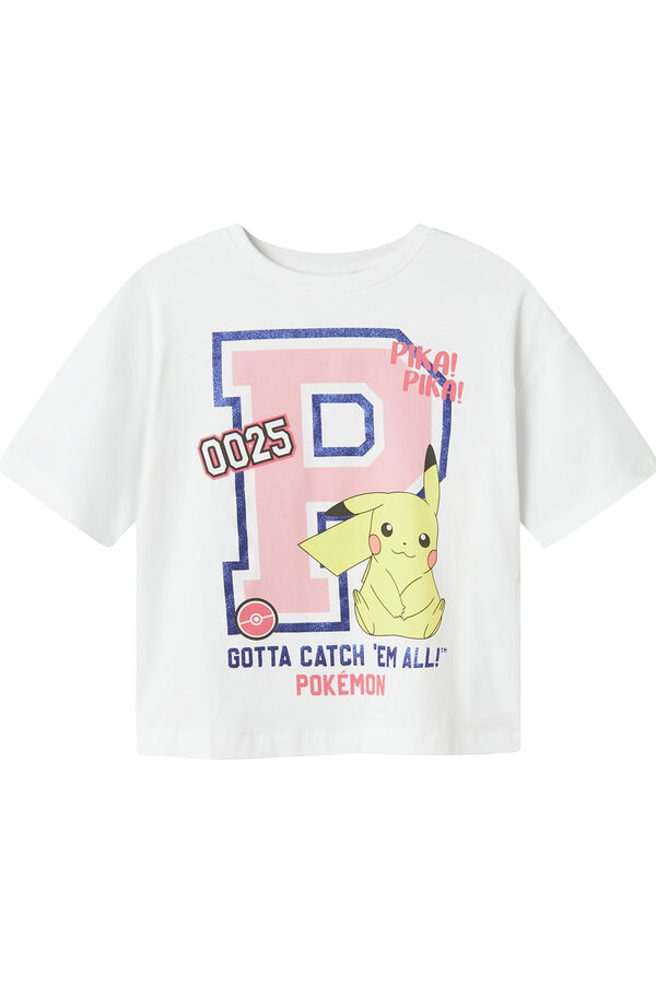 Name it Camiseta Pokemon de ni&ntilde;a blanco