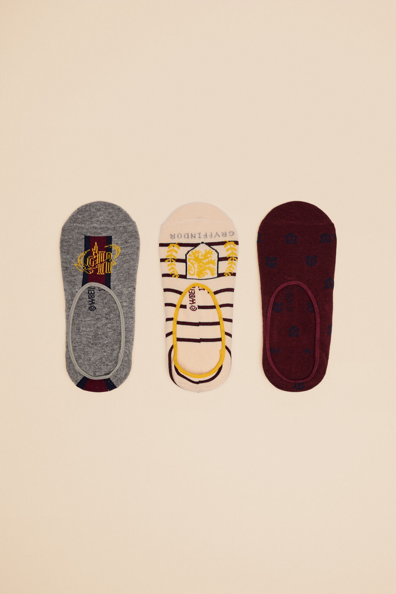 Women'secret 3-pack Harry Potter cotton no-show socks