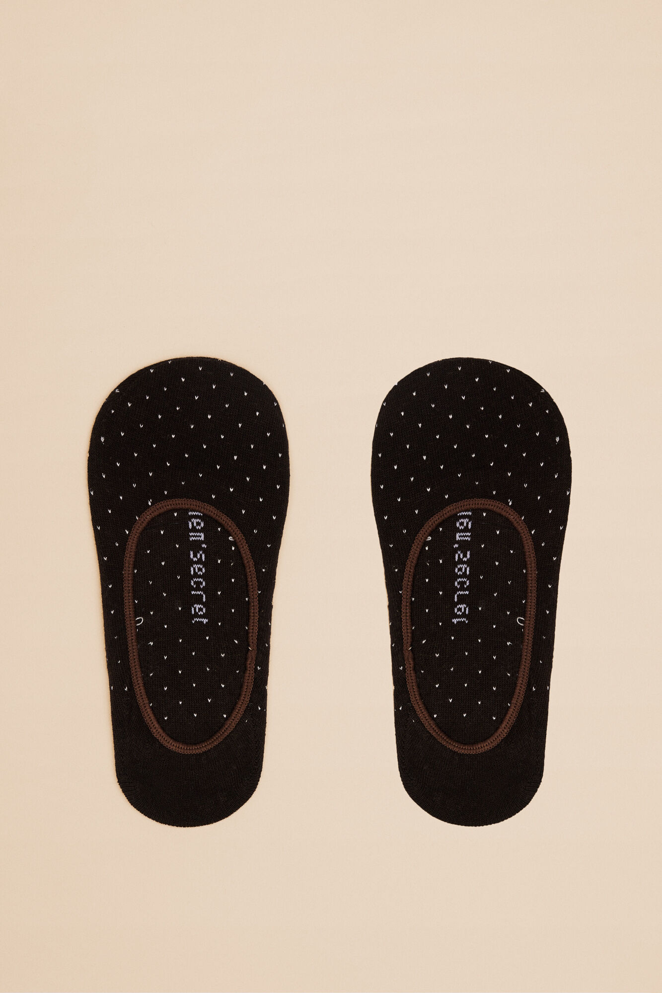 Women'secret Meias invis&iacute;veis em castanho