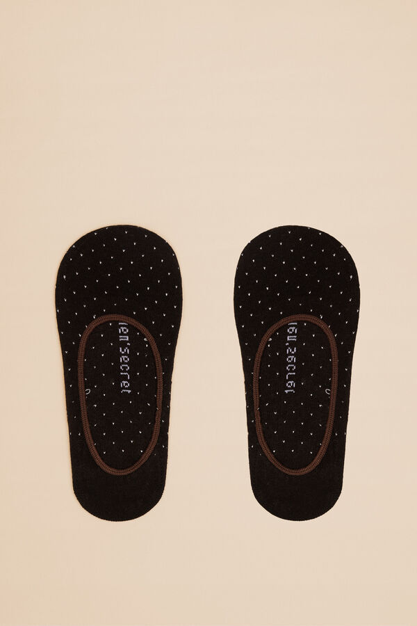 Women'secret Meias invis&iacute;veis em castanho cru