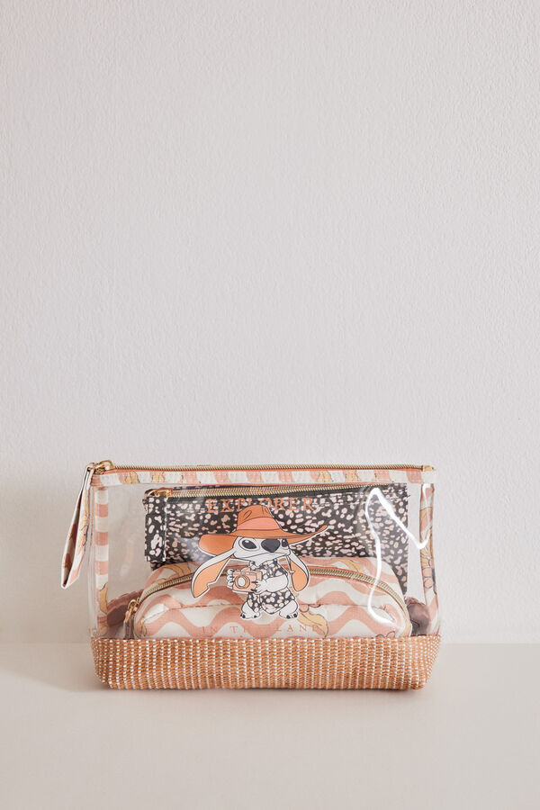 Women'secret Pack 3 neceseres rafia Stitch estampado