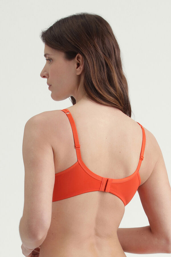 DIM Suti&atilde; com soutien de grande capacidade vermelho