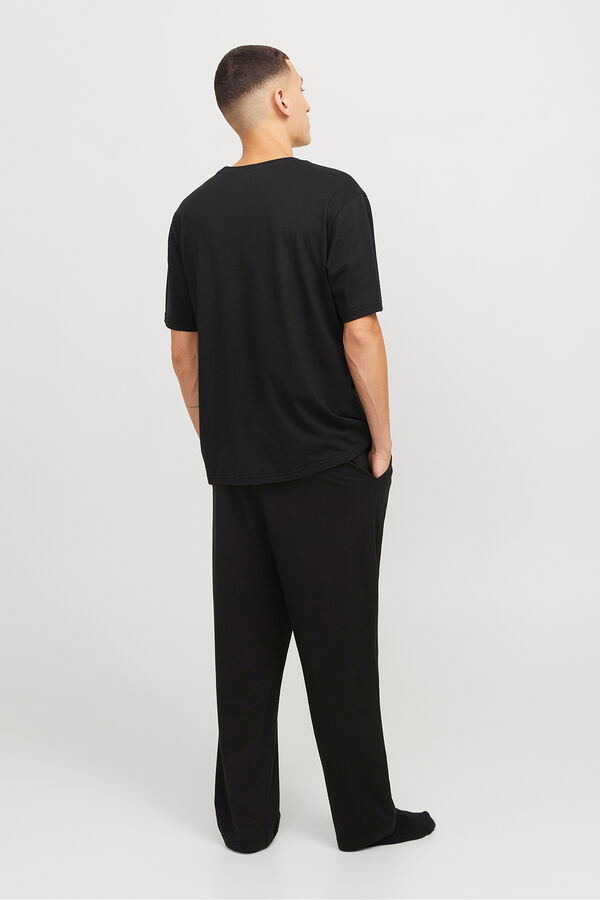 Jack & Jones Pack camiseta y pantal&oacute;n negro