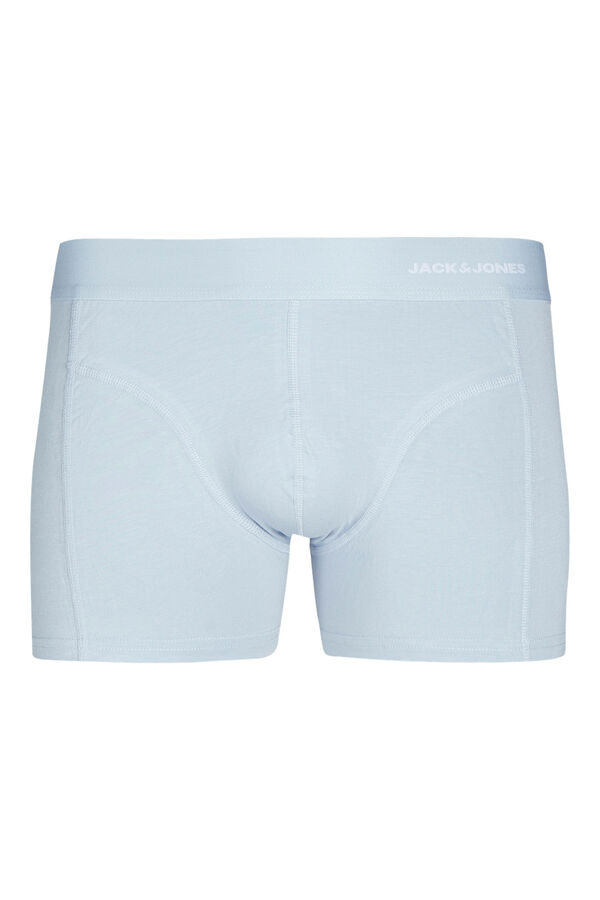 Jack & Jones Pack 3 b&oacute;xers microfibra negro