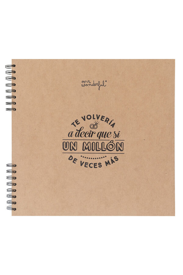 Mr. Wonderful &Aacute;lbum de fotos Iconic - Voltaria a dizer-te sim mais um milh&atilde;o de vezes estampado