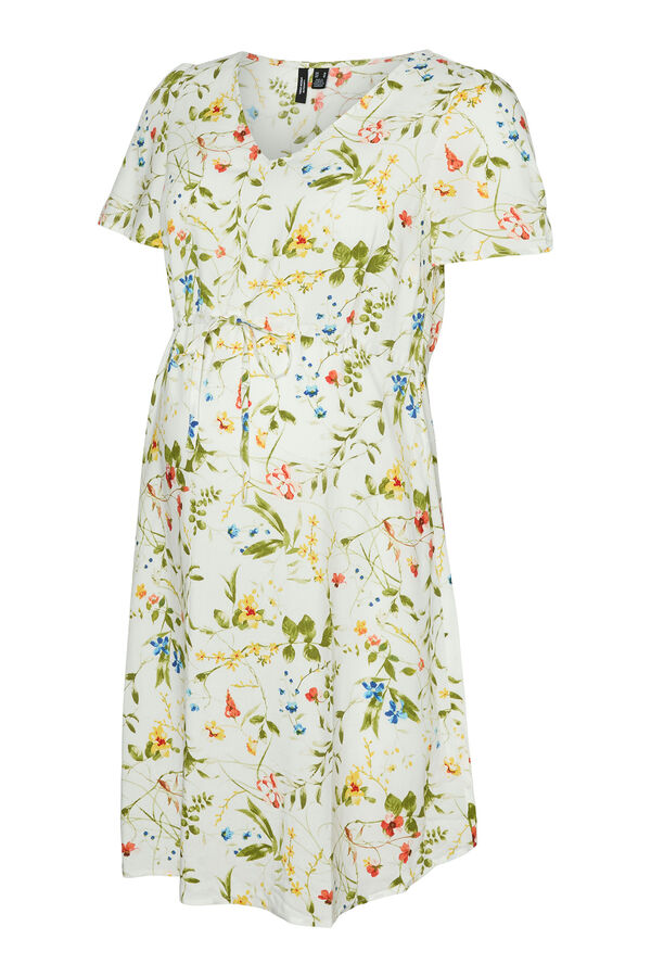 Mamalicious Vestido curto maternity branco
