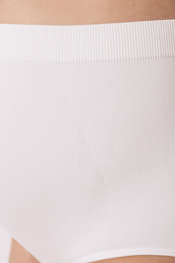 Women'secret Cuecas de cintura alta maternity branco branco