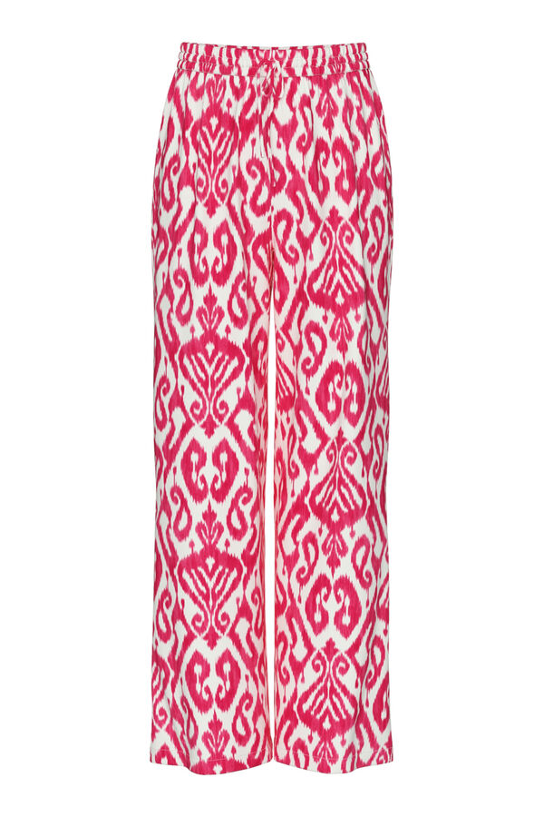 Pieces Cal&ccedil;as compridas estampadas branco