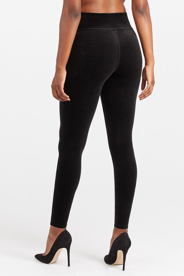 Spanx Leggins moldeadores terciopelo negro