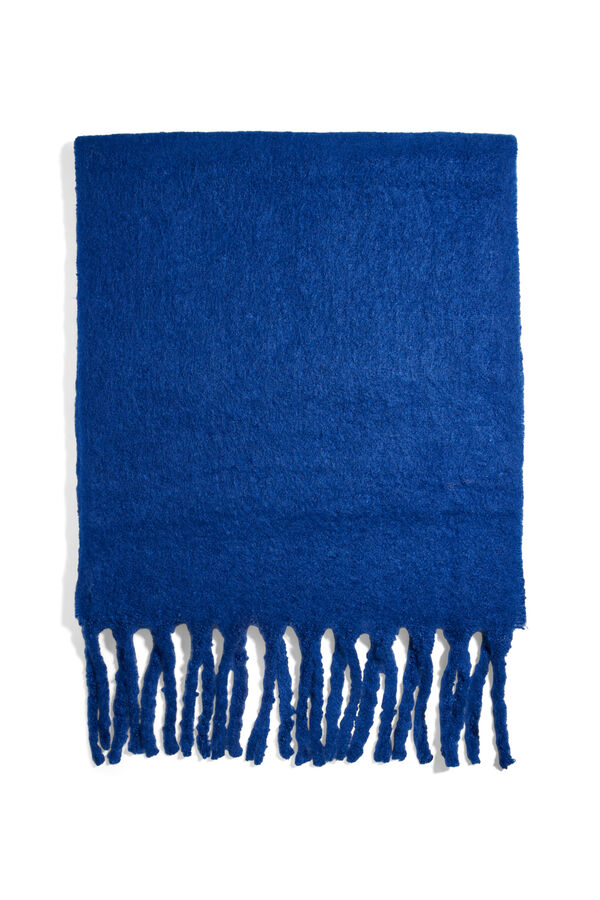 Pieces Bufanda lisa  azul