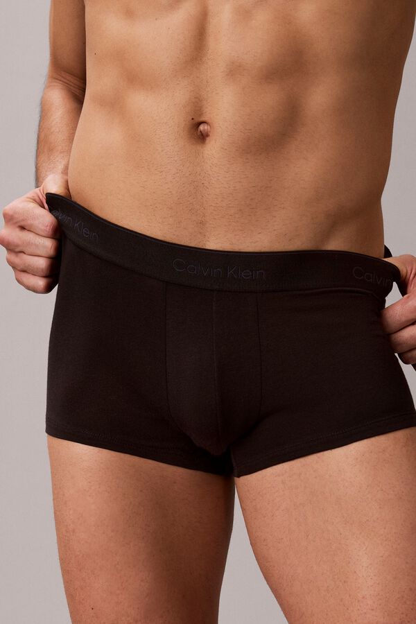 Calvin Klein Pack 3 b&oacute;xers tiro bajo gris