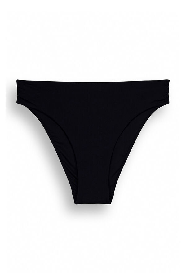 Women'secret Cueca biqu&iacute;ni alta preta preto