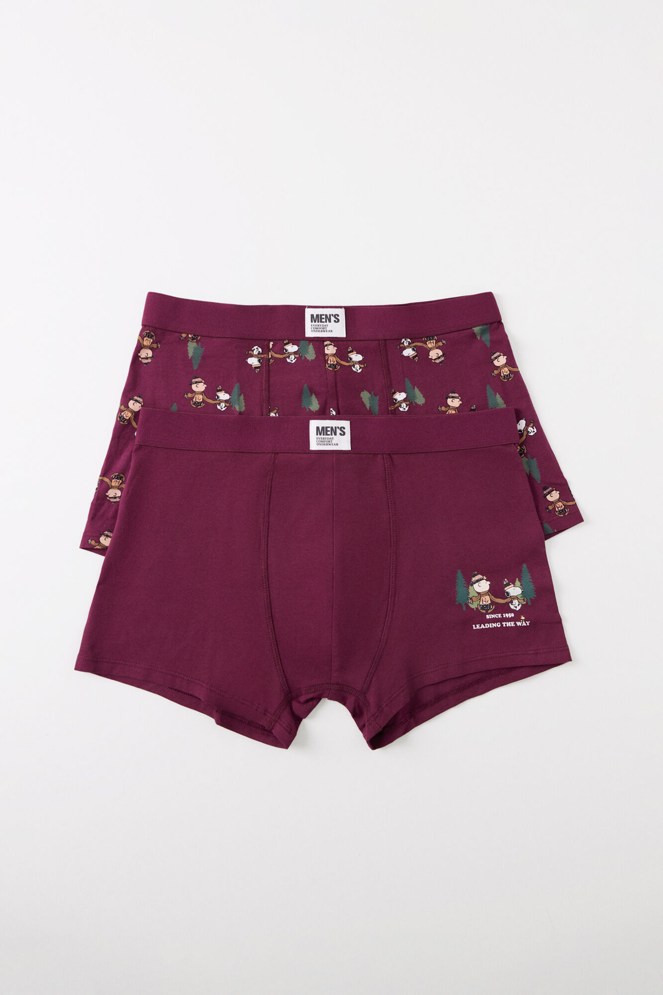 Women'secret Pack 2 calzoncillos b&oacute;xer algod&oacute;n Snoopy