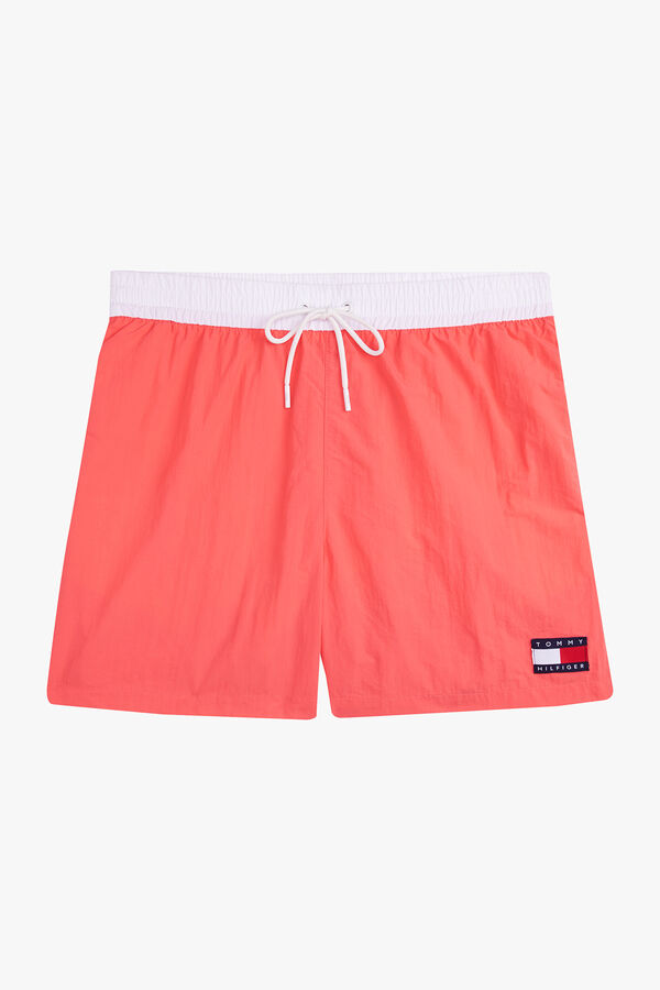 Tommy Jeans Ba&ntilde;ador de medio largo verde