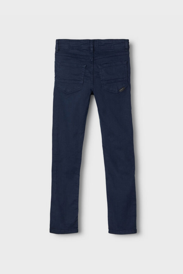 Name it Calças stretch de menino  azul