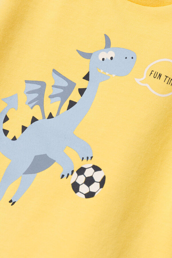 Name it Camiseta de ni&ntilde;o manga corta amarillo