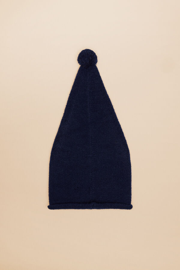 Women'secret Gorro pomp&oacute;n azul