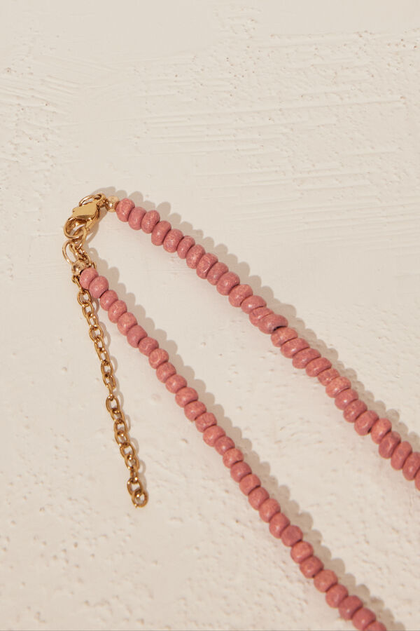 Women'secret P&ecirc;ndulo rosa b&uacute;zios cru