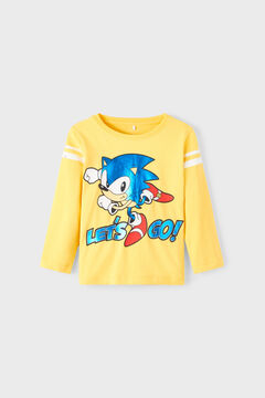 Womensecret Camiseta niño Sonic amarillo