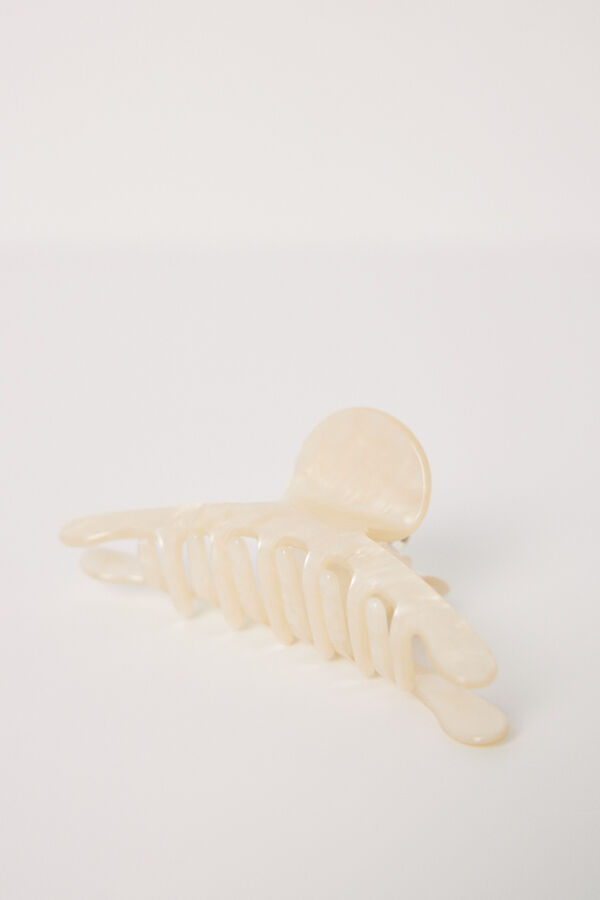 Women'secret Pinza pelo blanco n&aacute;car marfil