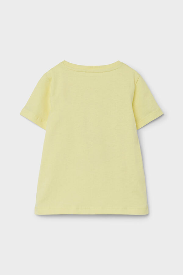 Womensecret Camiseta de niño con divertido print amarillo