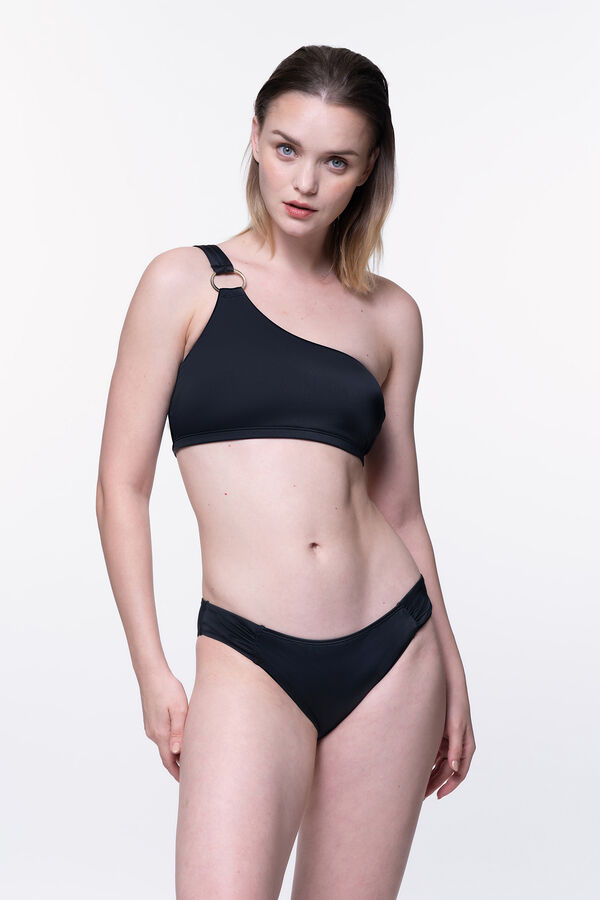 Womensecret Bikini top ligero relleno Azores negro