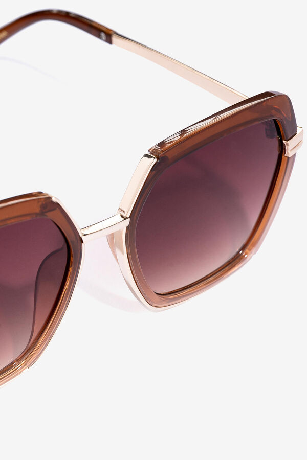 Vilanova Gafas de Sol Cuadradas marr&oacute;n