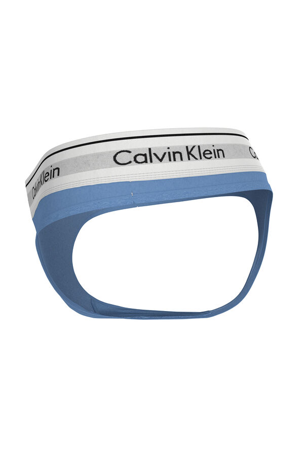 Calvin Klein Tanga logo Calvin Klein azul