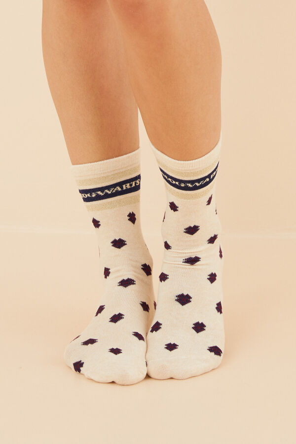 Women'secret 3-pack cotton Harry Potter school socks estampado