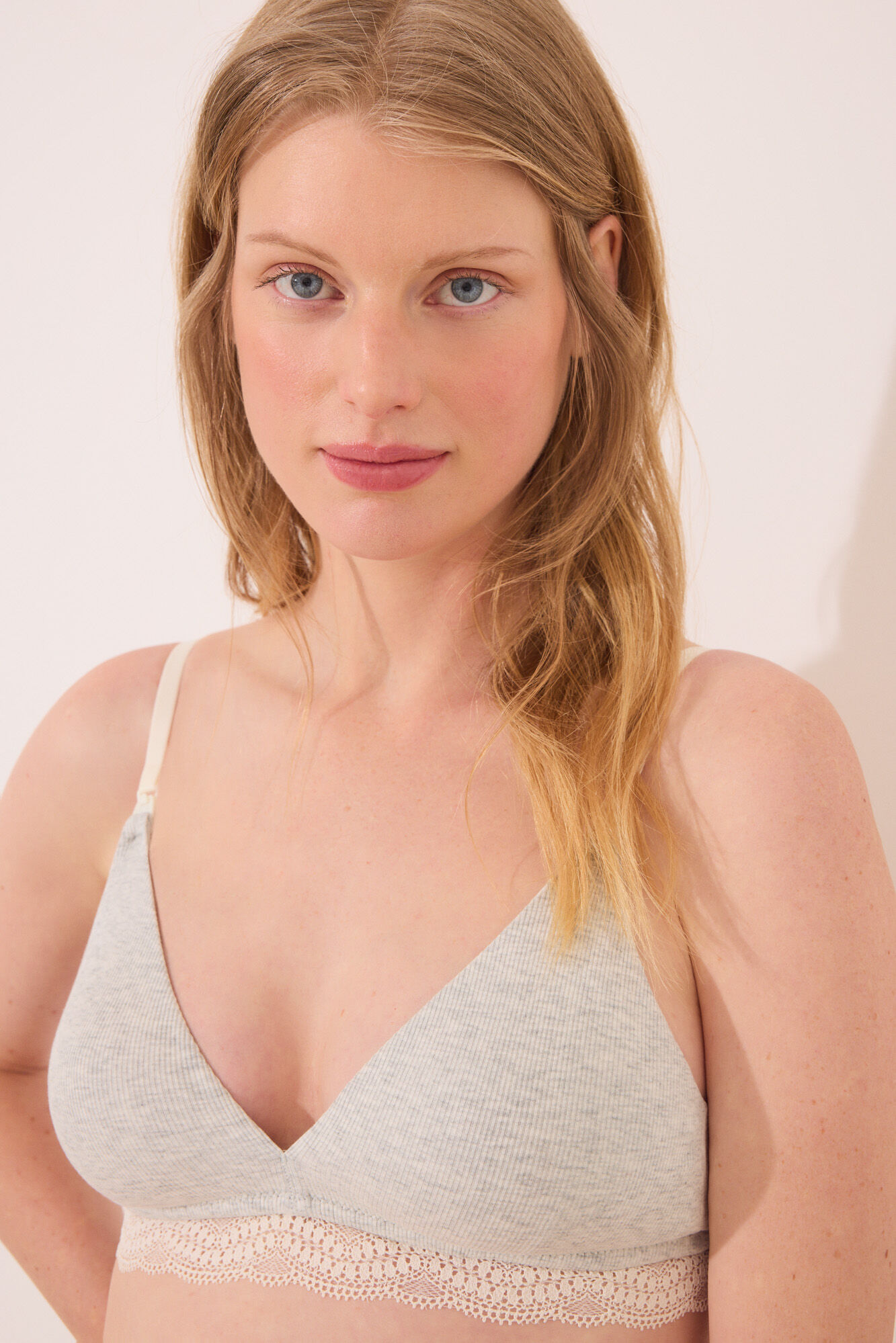 Women'secret Soutien canelado cinza ' maternity ' FANTASTIC