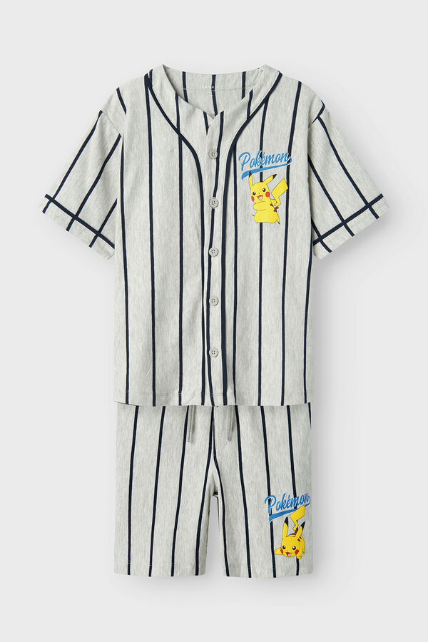Name it Conjunto Pokemon dos piezas gris