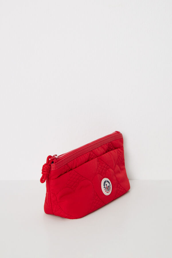 Women'secret N&eacute;cessaire pequena acolchoada em nylon vermelho